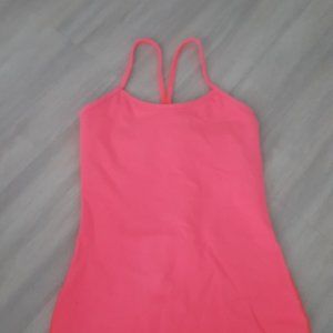 Lululemon Size 4 Power Y bright Orange